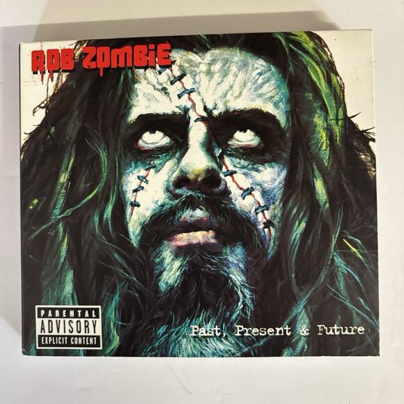 Rob Zombie - Past Present & Future CD & Music Video DVD Very Good Condition. - Picture 11 of 11